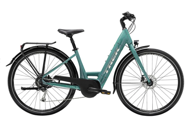 2022 Trek Verve+ 3 Lowstep Electrik Bike Teal