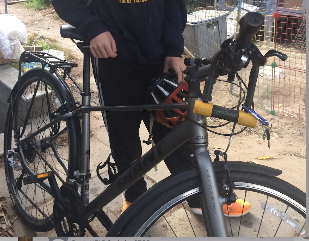 2014 Giant Escape 0 Silver, gray or bare metal