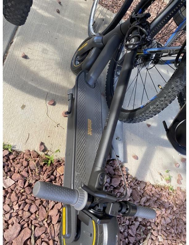 2022 Segway-Ninebot KickScooter Max G30 e-scooter Silver, gray or bare metal, Black, and Yellow o...