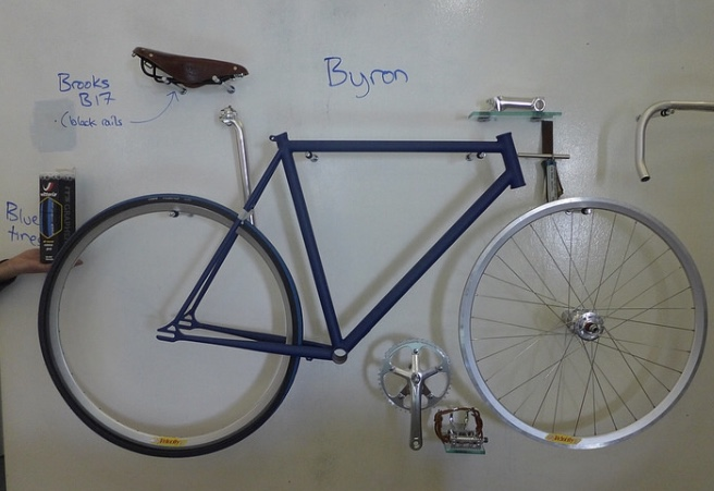 2017 Mission Bicycles Sutro Blue