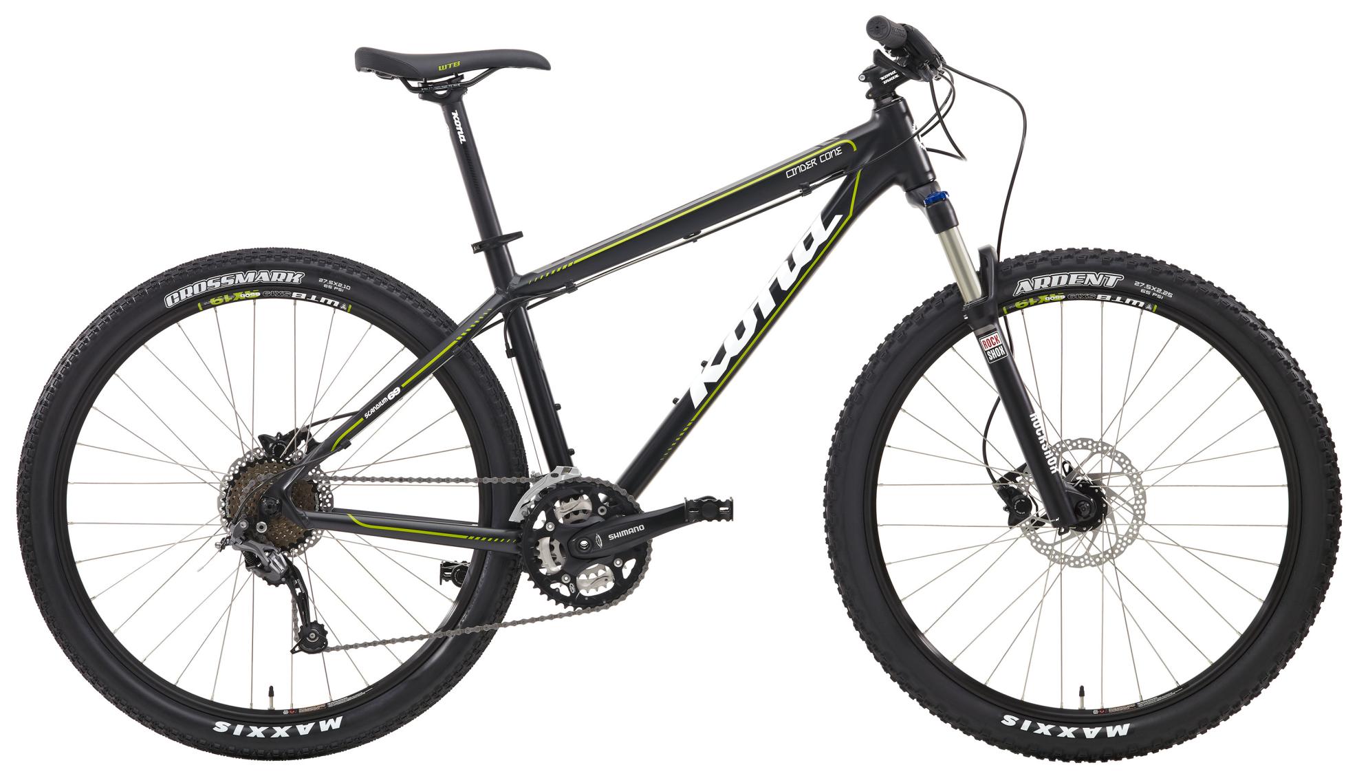 2014 Kona CINDER CONE Black and Green
