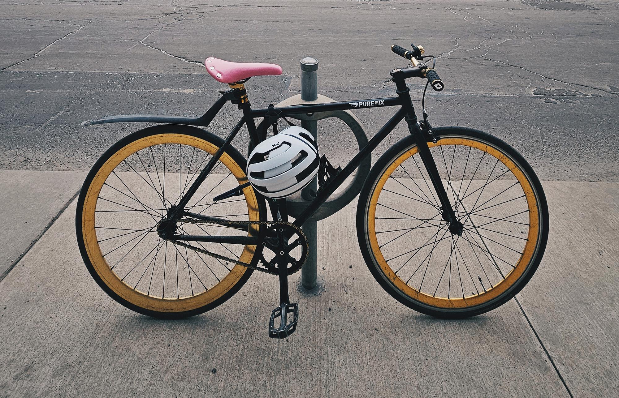 2016 Pure Fix Cycles India Black and Yellow or Gold