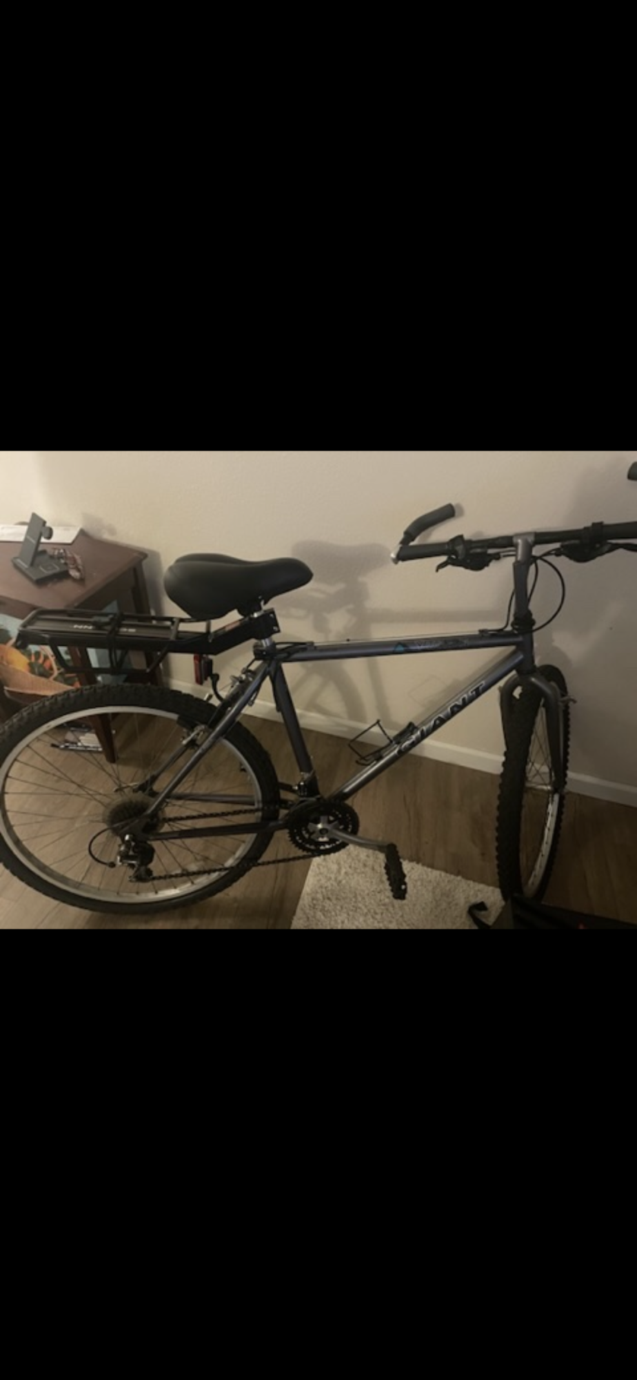 Giant Yukon (brushed/charcoal) Silver, gray or bare metal