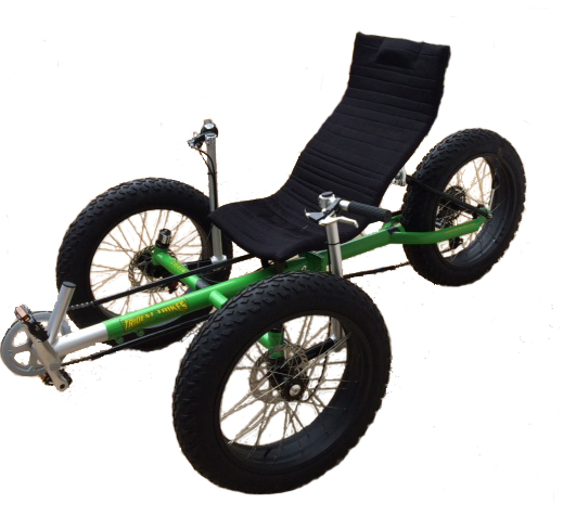 2022 Trident Trikes recumbent Green