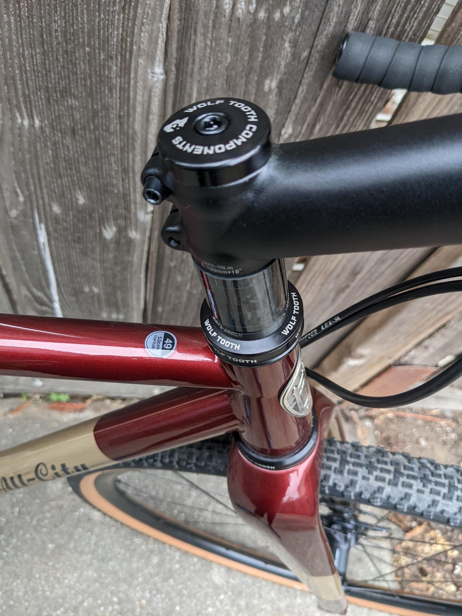 2022 All City cosmic station Red and Yellow or Gold