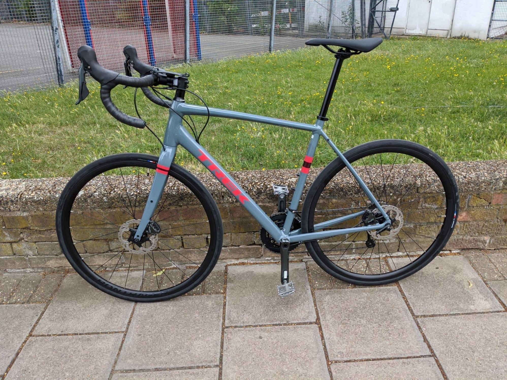 2020 Trek 200 Series Alpha Aluminium, tapered h... Blue