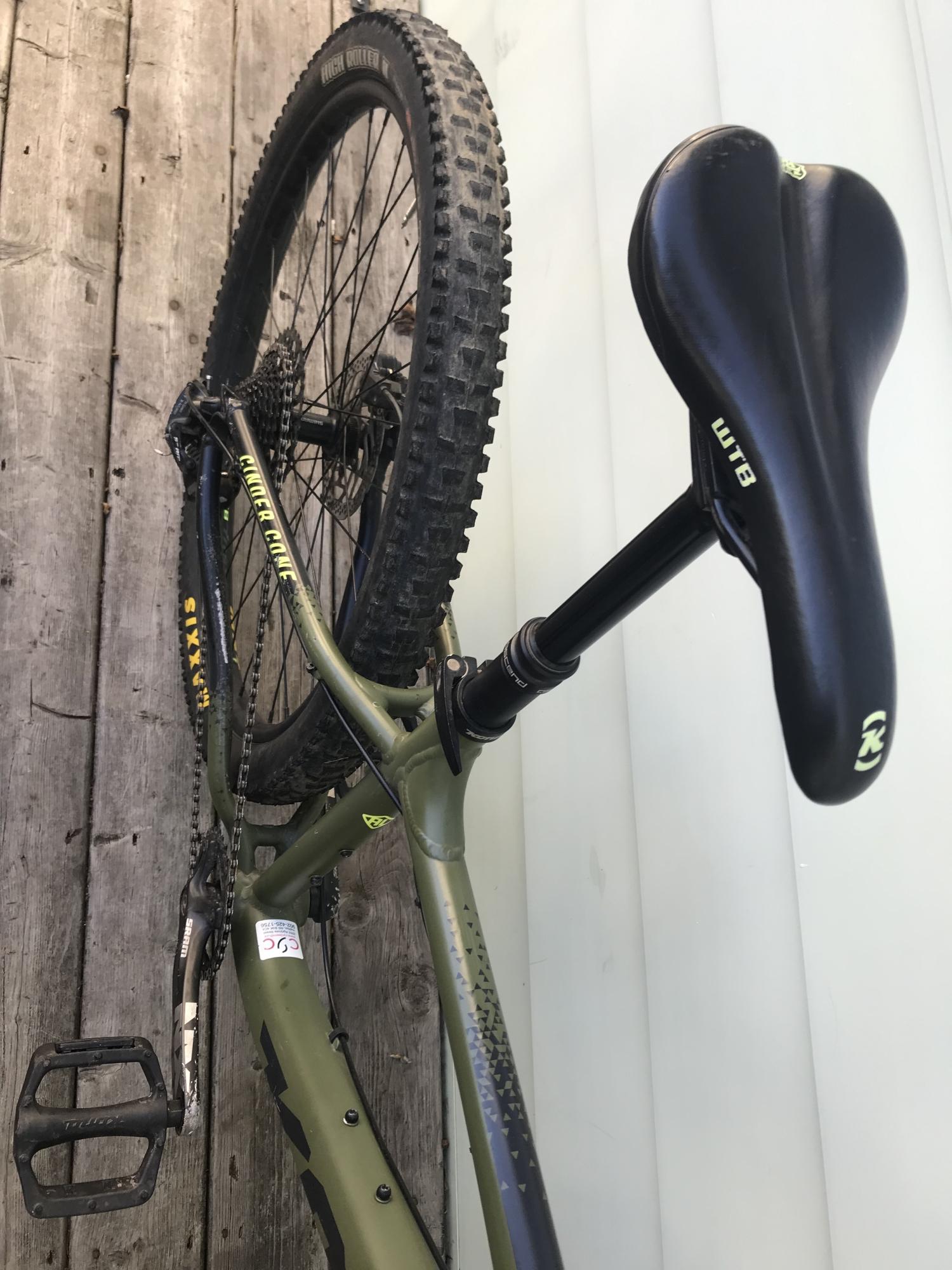 2022 Kona Cinder cone Silver, gray or bare metal and Yellow or Gold