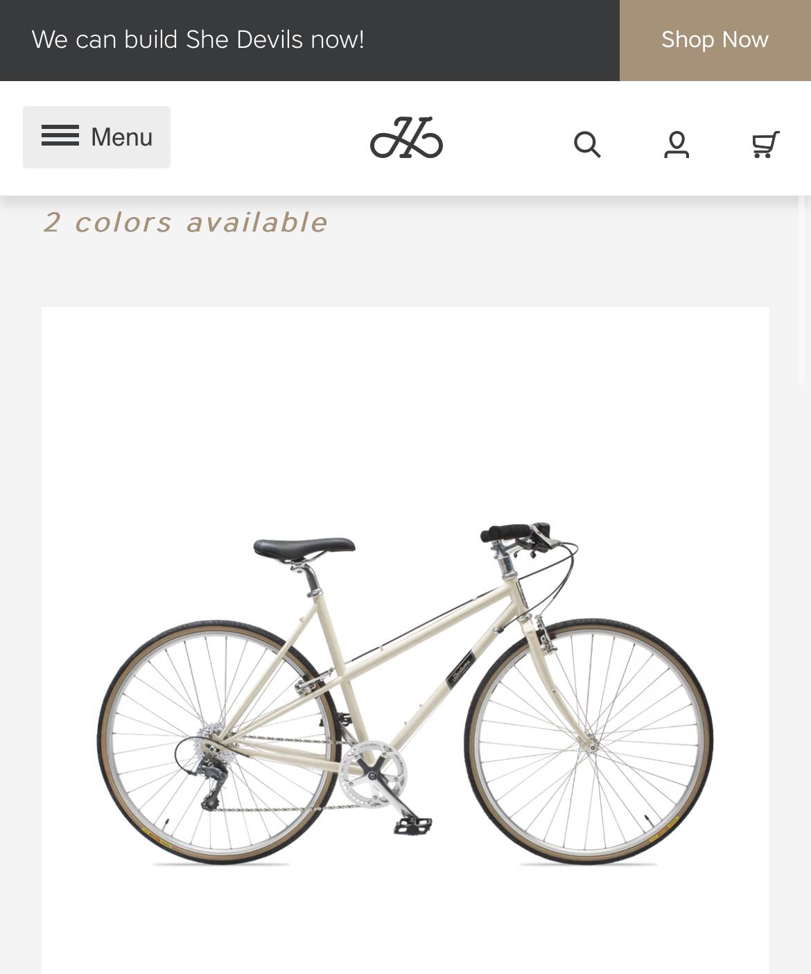 2019 Handsome Cycles She Devil White