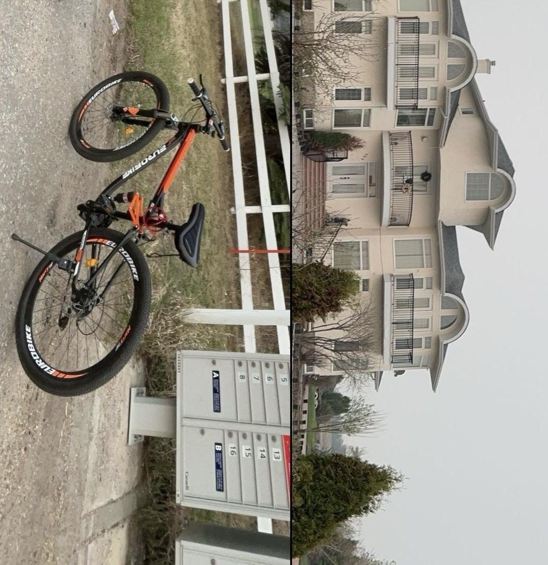 2024 Mongoose EUROBIKE MONTAIN 10 SPEED White and Orange