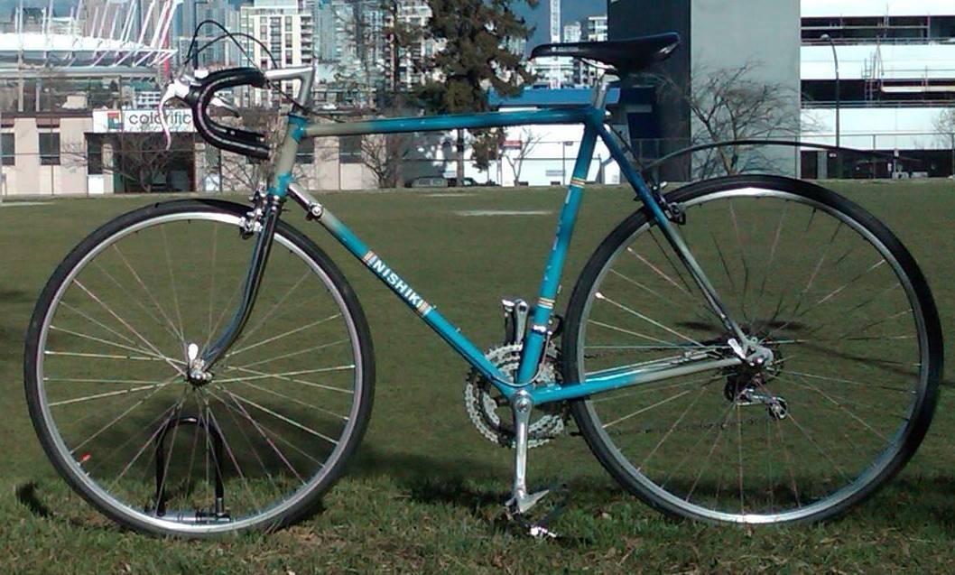 1980 Nishiki Pro Blue and Silver or Gray