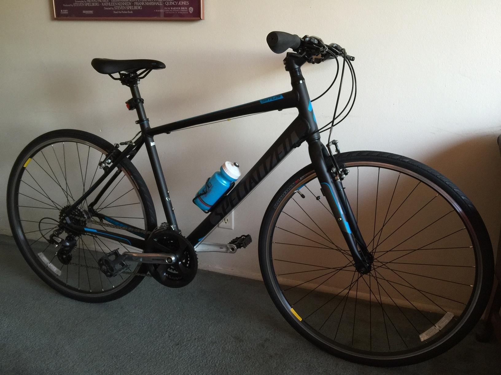 2015 Specialized Specialized sirrus black cyan charcoal Black