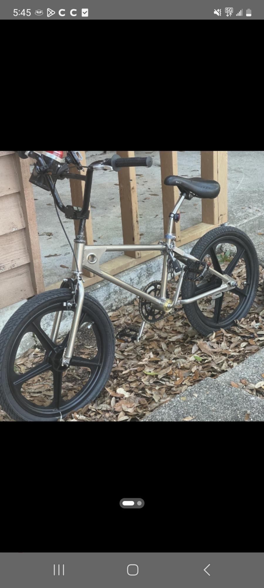 1980 roger decoster bmx Silver, gray or bare metal