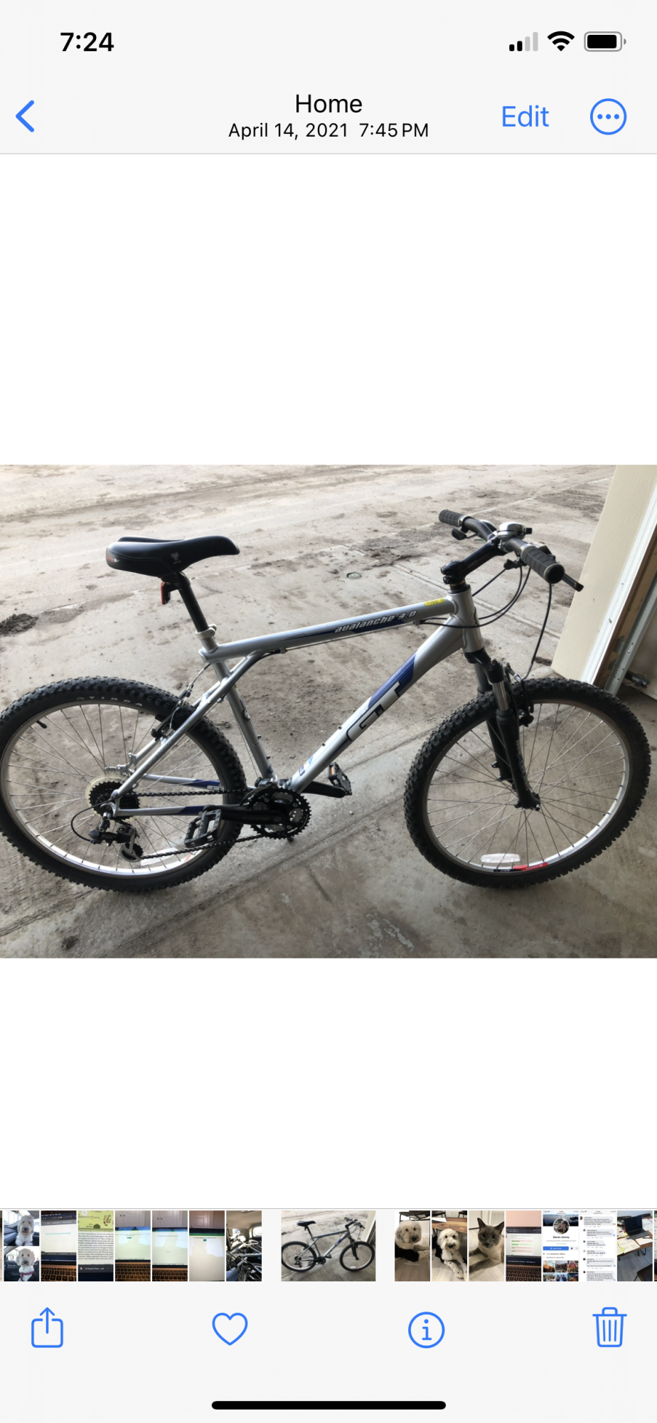 GT Bicycles Avalanche 3.0 Silver, gray or bare metal