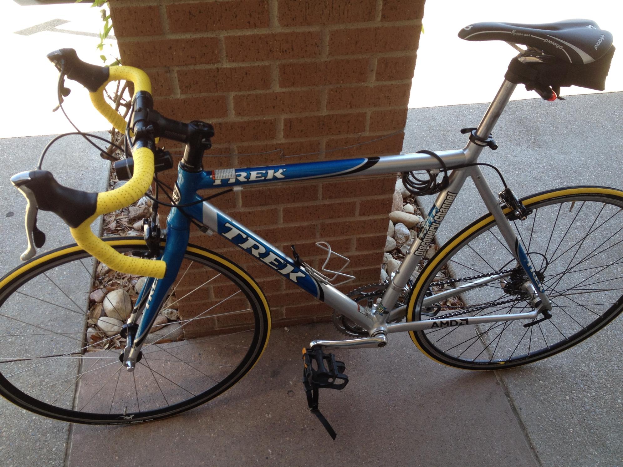 2007 Trek 1500 Discovery Chanel   Blue and Silver or Gray