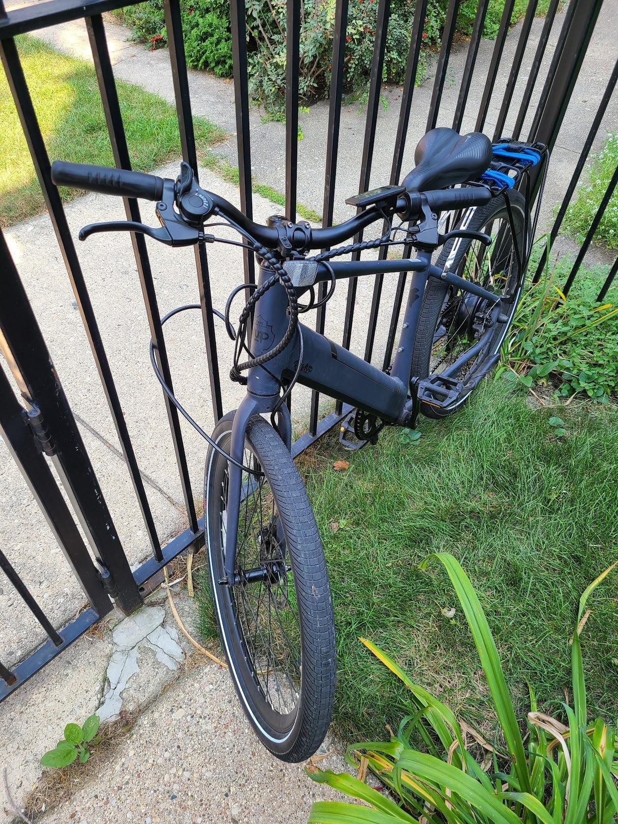 2021 Ride1Up Core-5 Silver, gray or bare metal