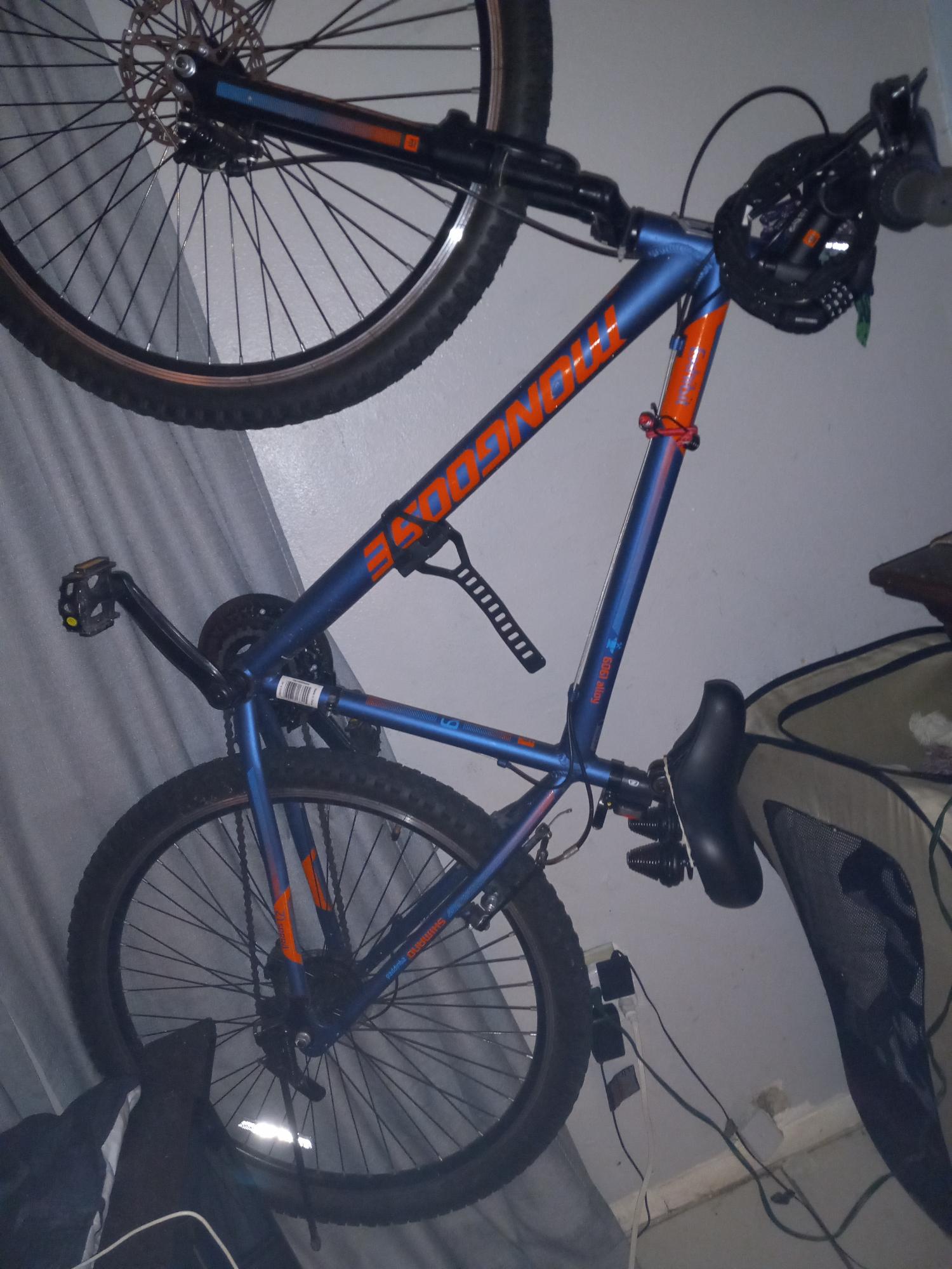 2021 Mongoose Exhibit Blue and Orange