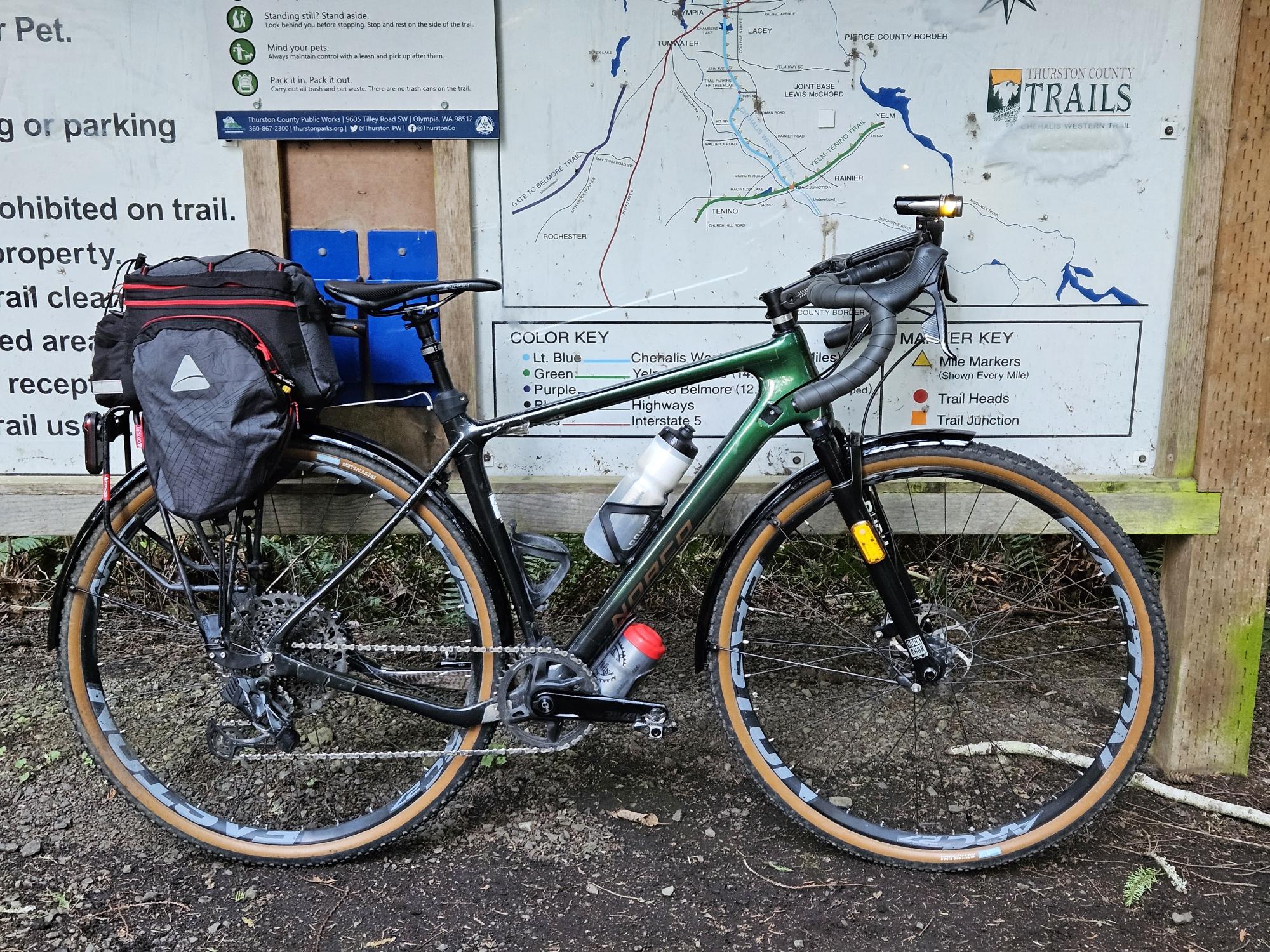 2018 Norco Bikes Search XR Apex Green and Black