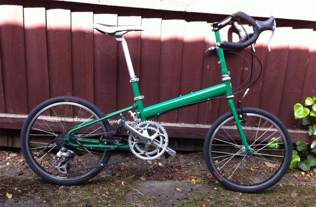 Bike Friday New World Tourist Pocket Sport - Extra Small Green