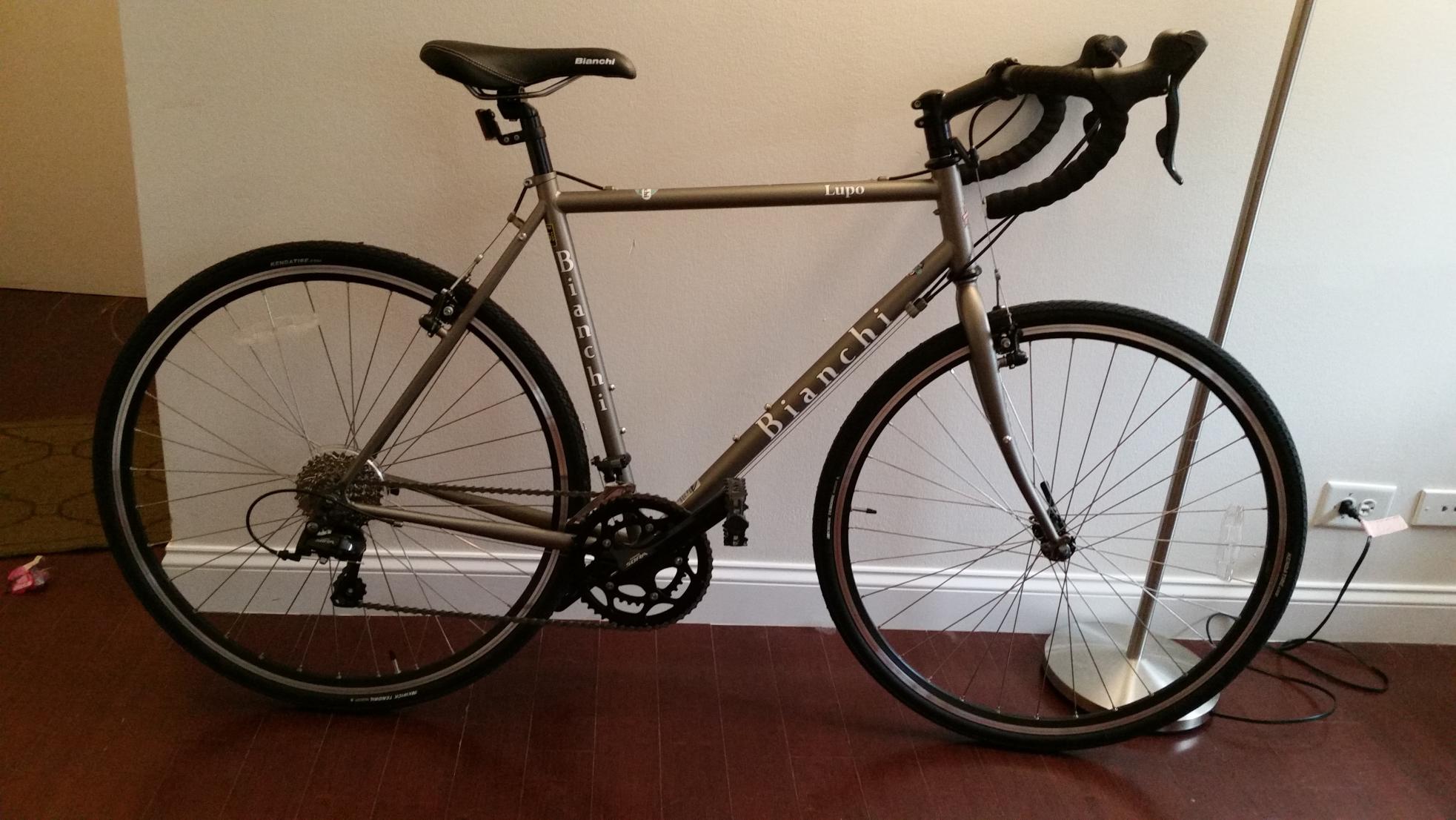 2014 Bianchi Lupo Silver or Gray