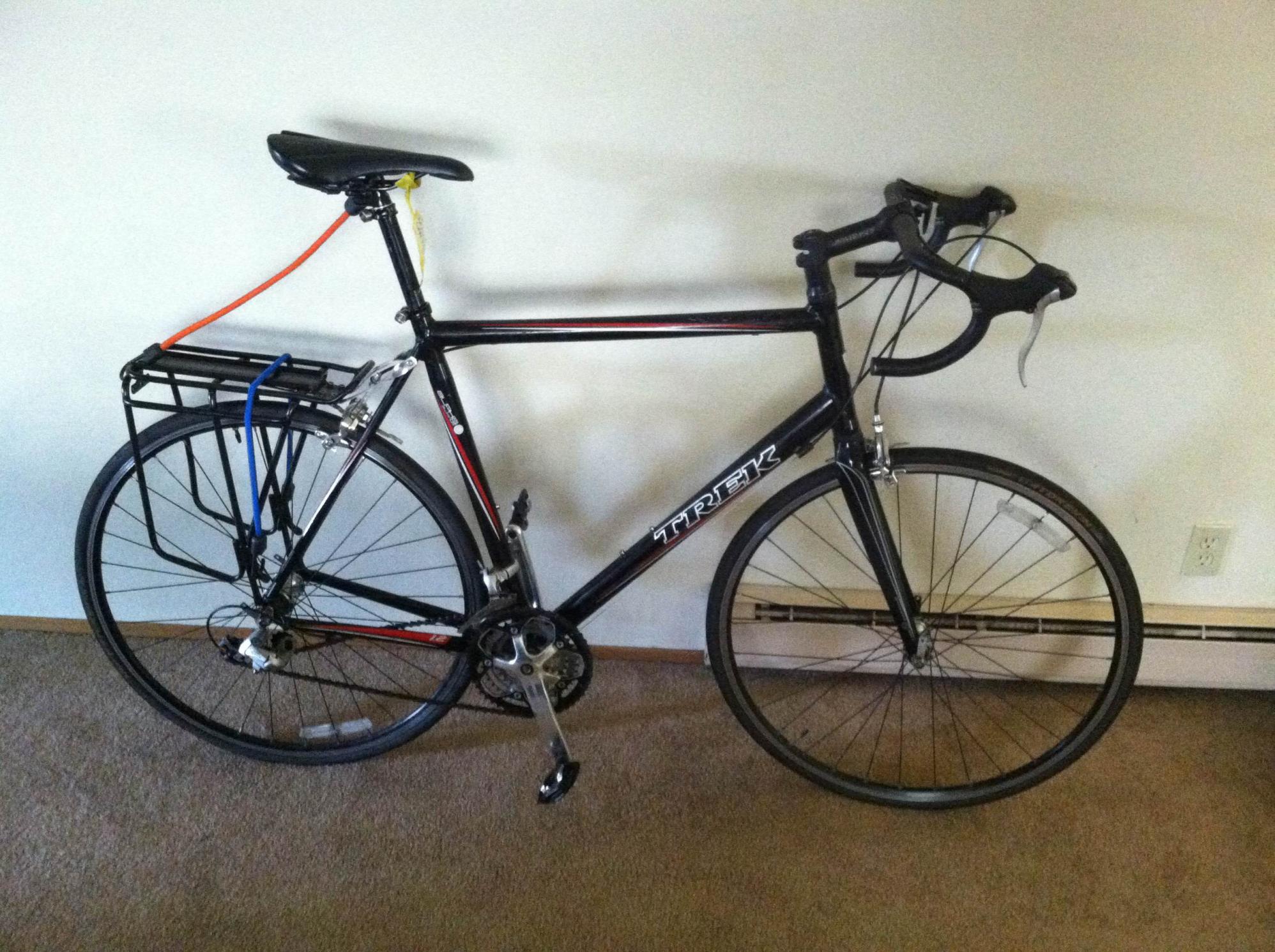 2008 Trek 1.2 Black and Red