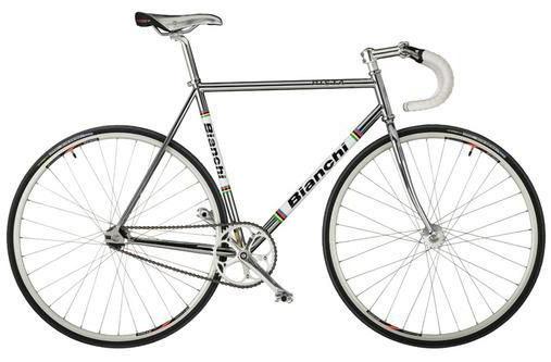 Bianchi Pista Silver or Gray
