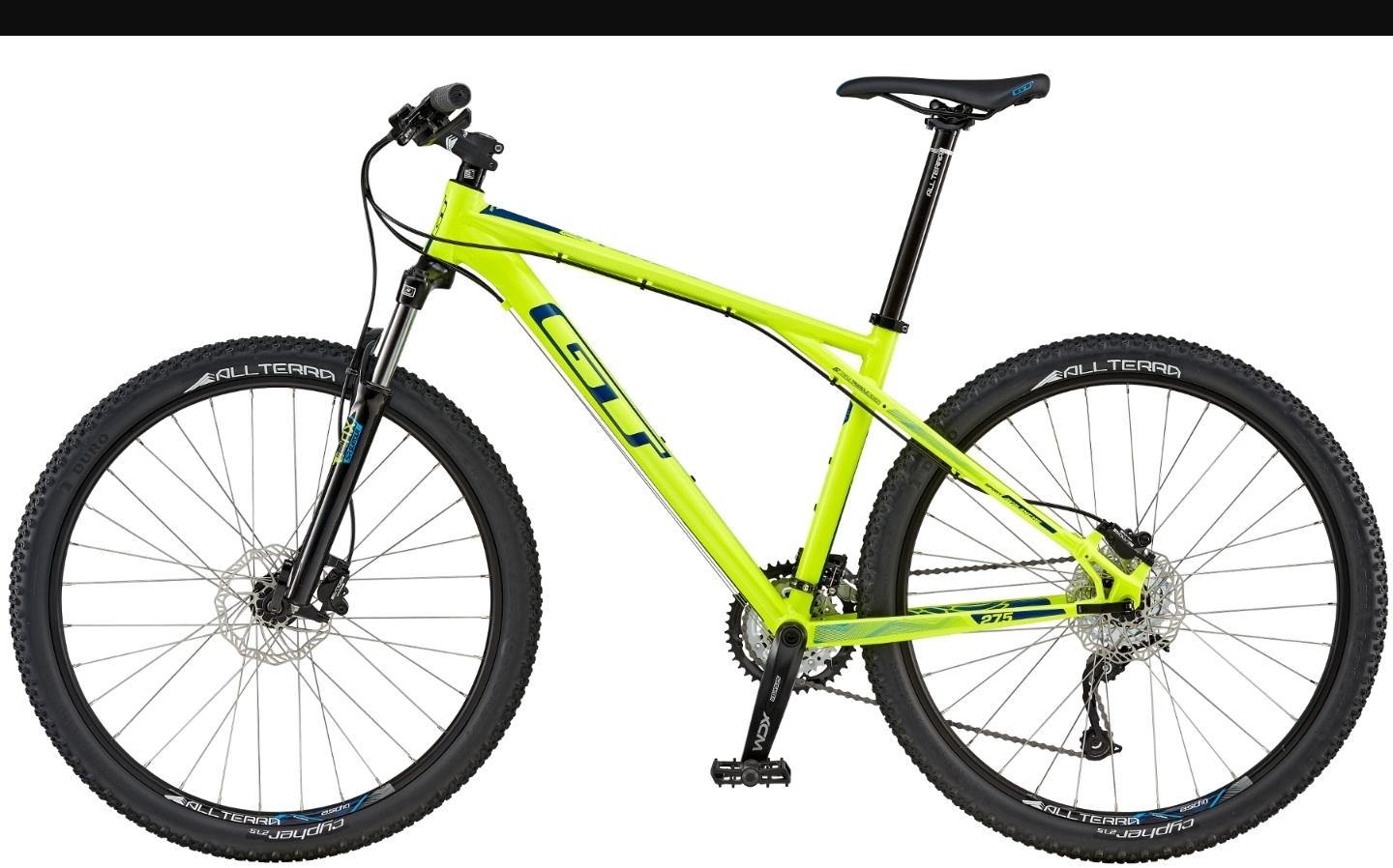 2015 GT Bicycles Avalanche Yellow or Gold and Black