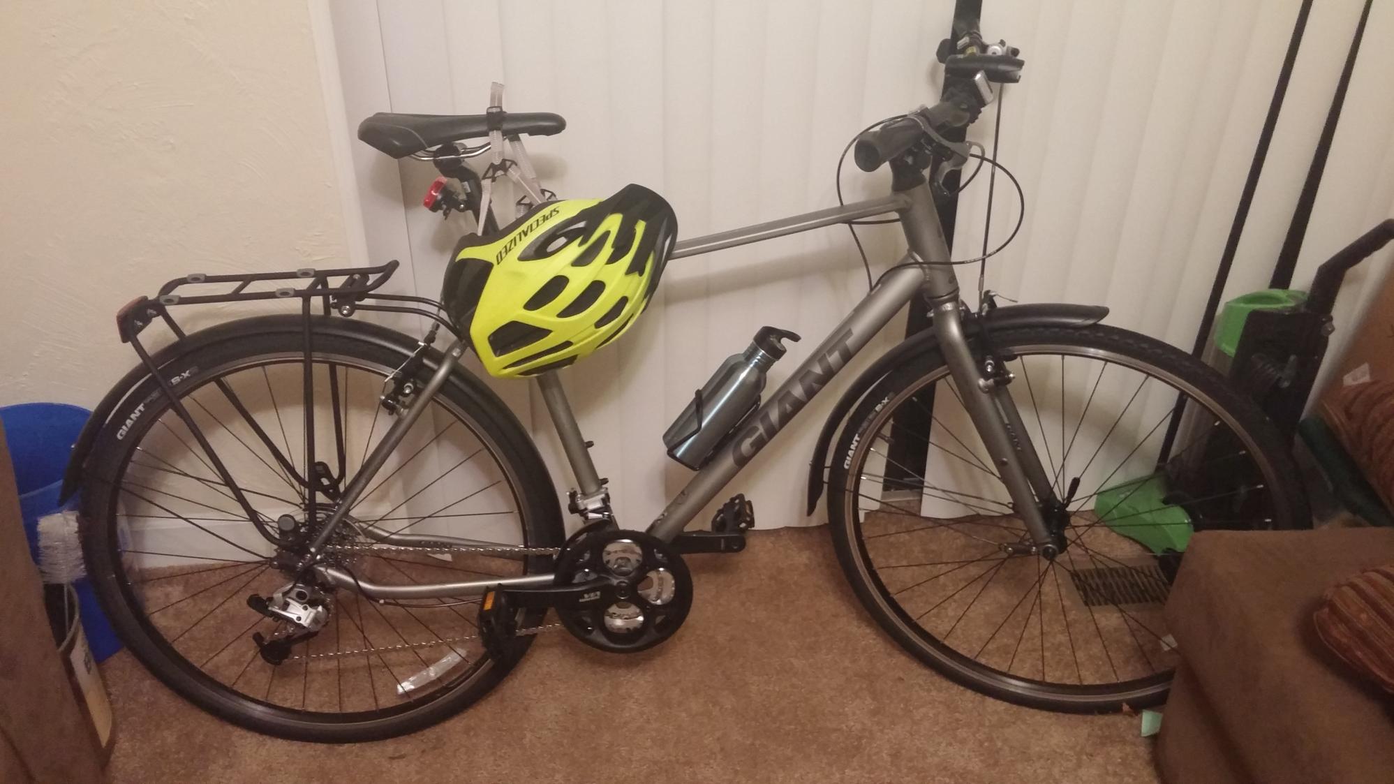 2015 Giant Escape City Silver or Gray