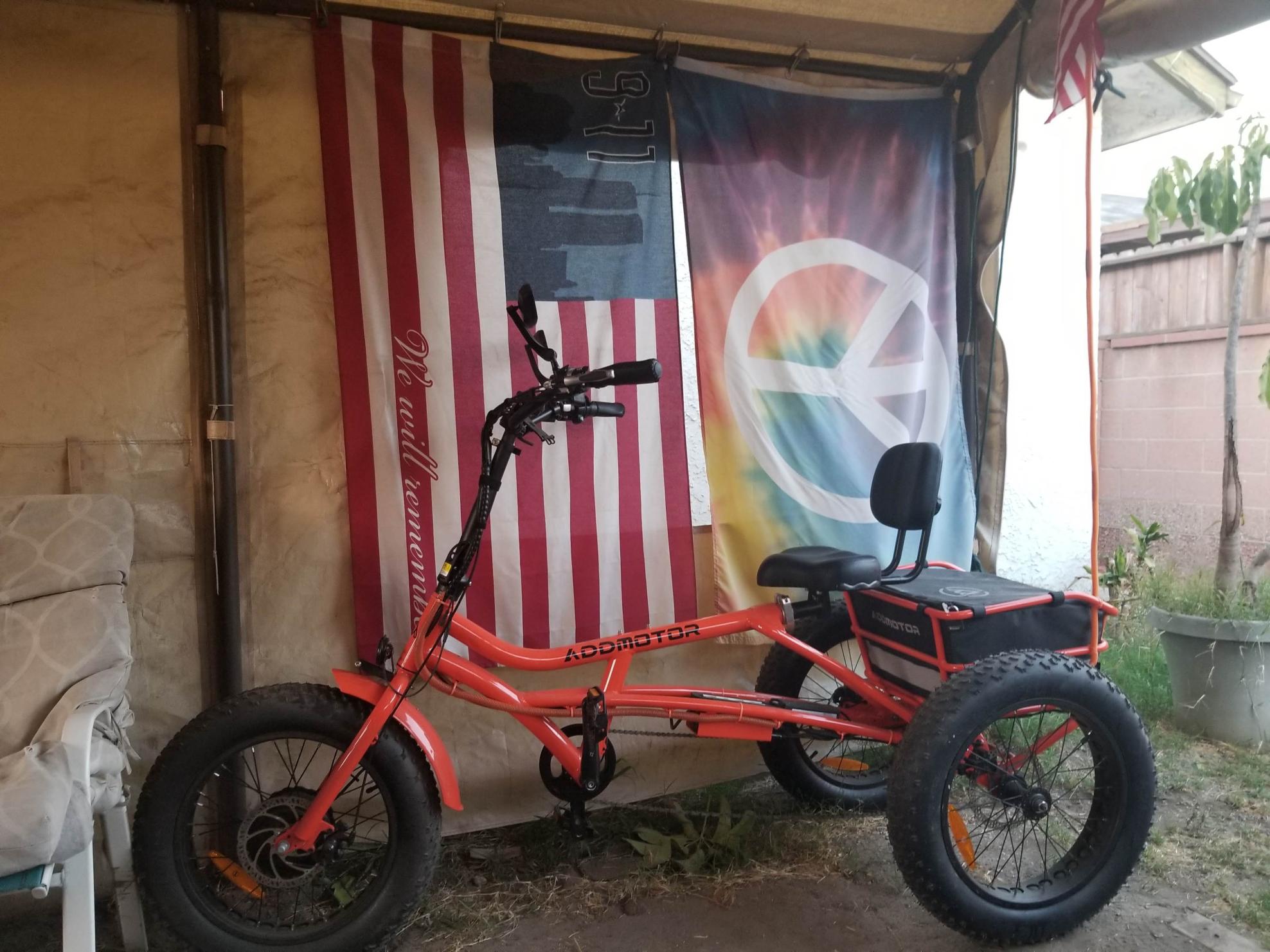 2021 Addmotor M-360 tricycle Orange