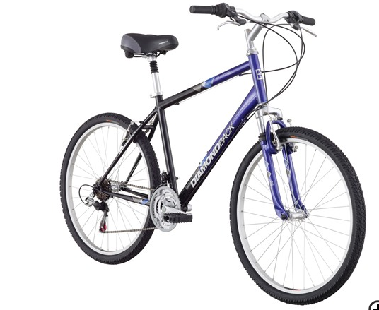2013 Diamondback Men's Wildwood Citi Classic Sport Comfort Bike Blue
