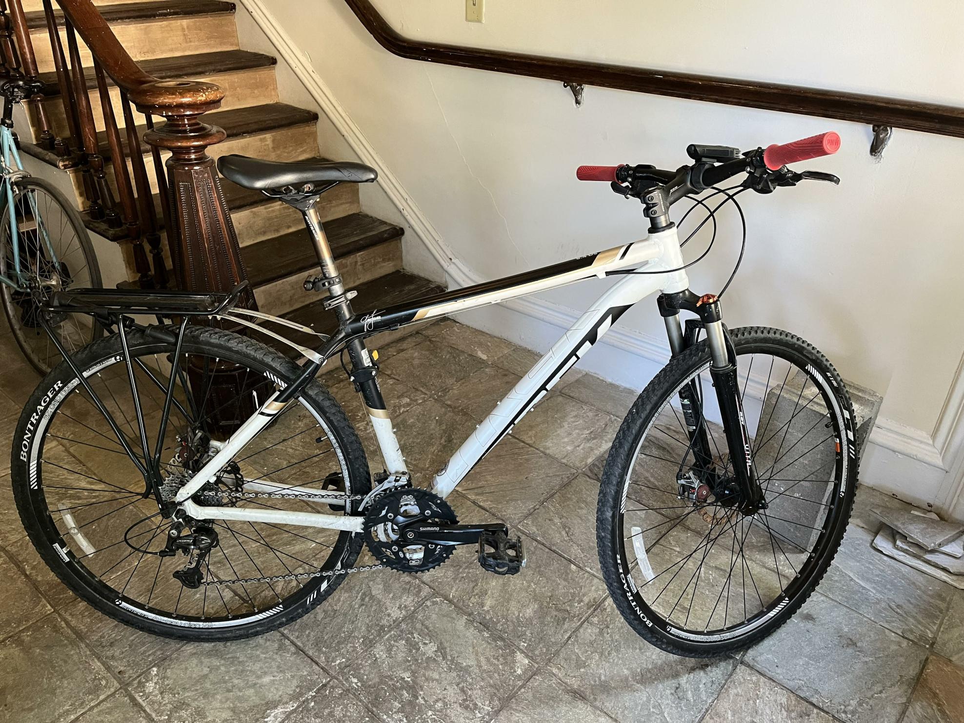 2012 Trek 8.2 DS White, Black, and Yellow or Gold