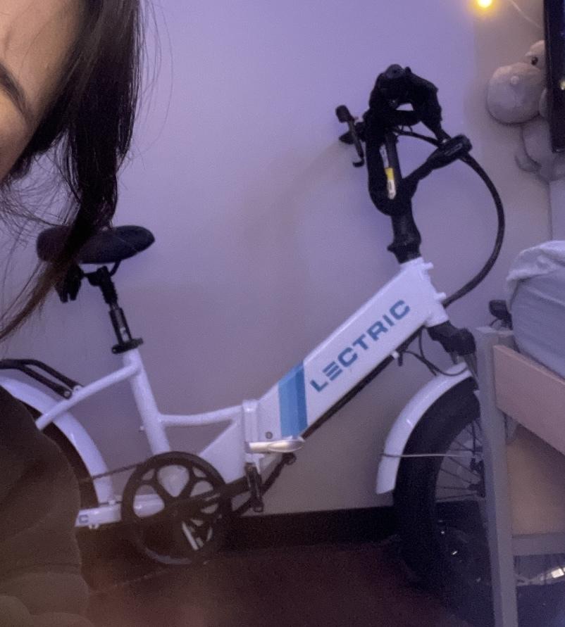 2022 Lectric Cycles White and Blue