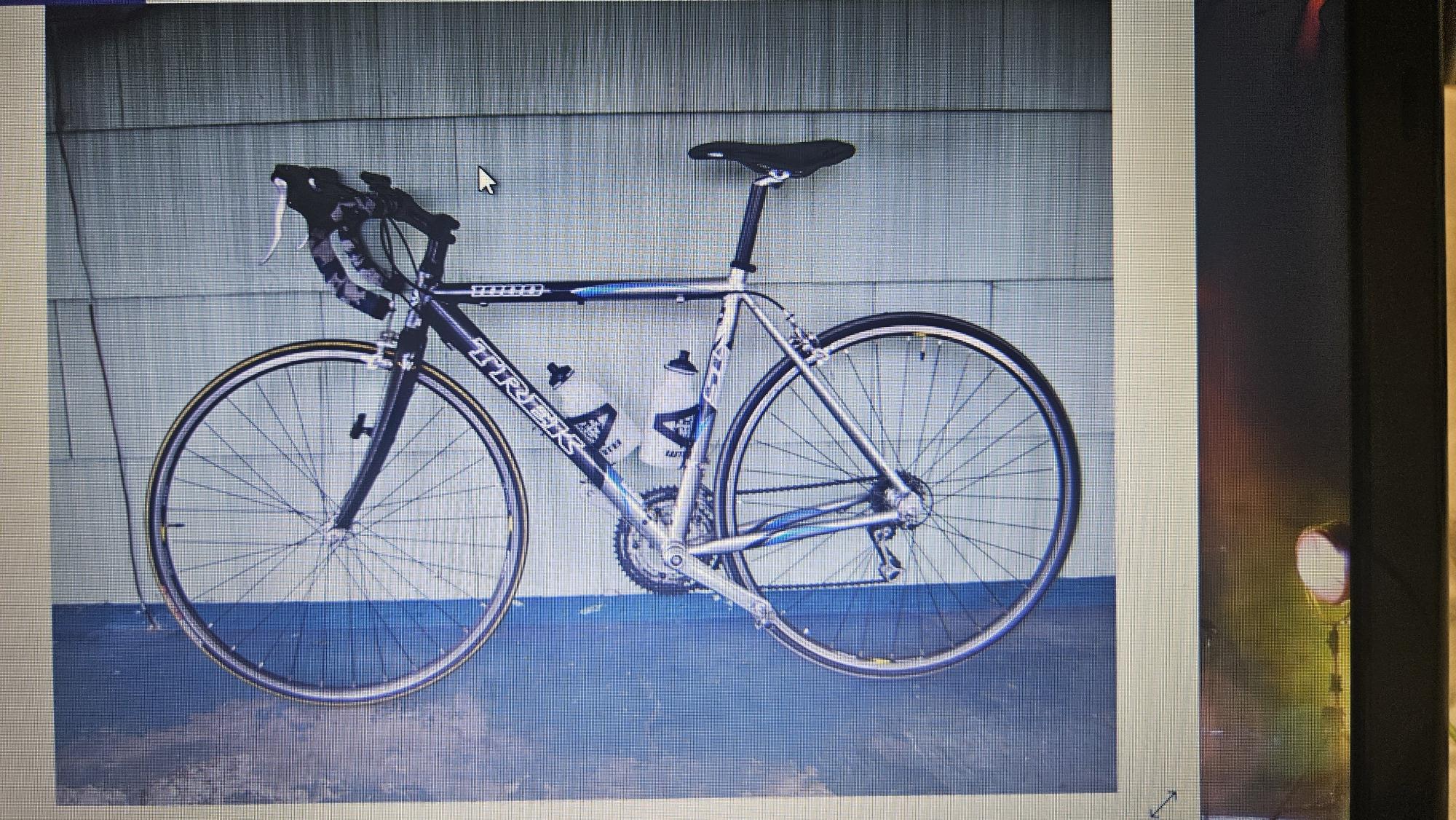 2005 Trek 1000 Silver, gray or bare metal