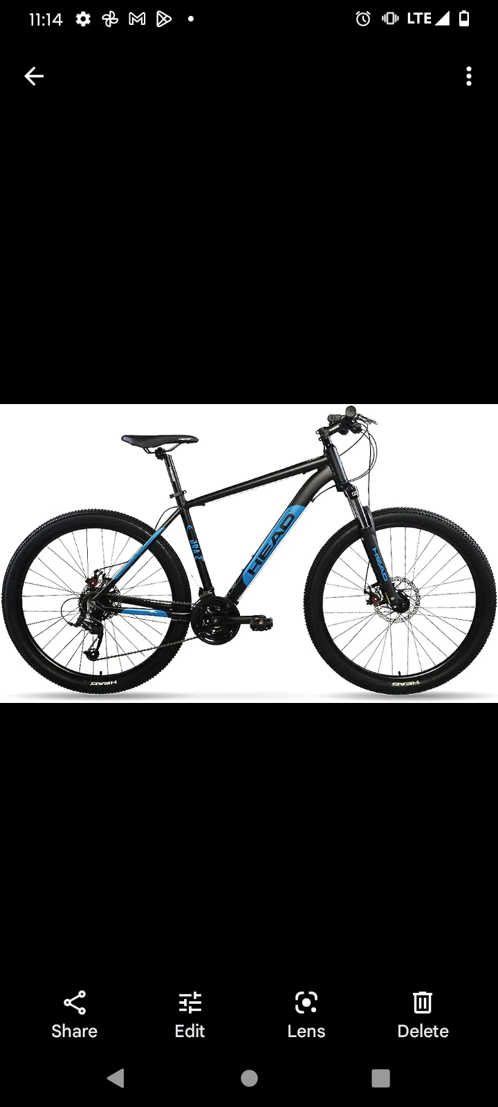 2023 Head JRA 2 Black and Blue