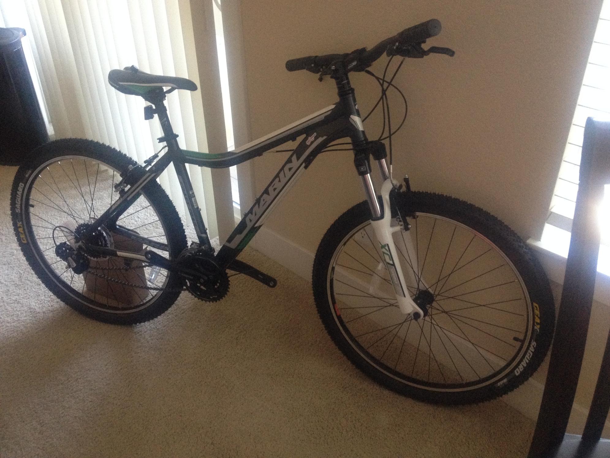 2013 Marin Bikes COAST TRAIL WFG Silver or Gray