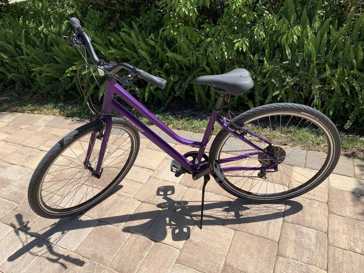 2021 Specialized Crossroads 1.0 StepThru Purple