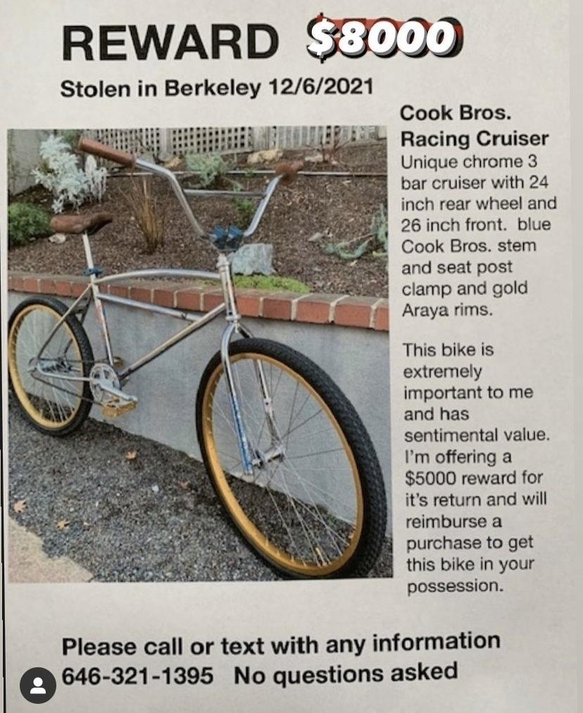 1982 Cook Bros. Racing Cruiser Silver, gray or bare metal