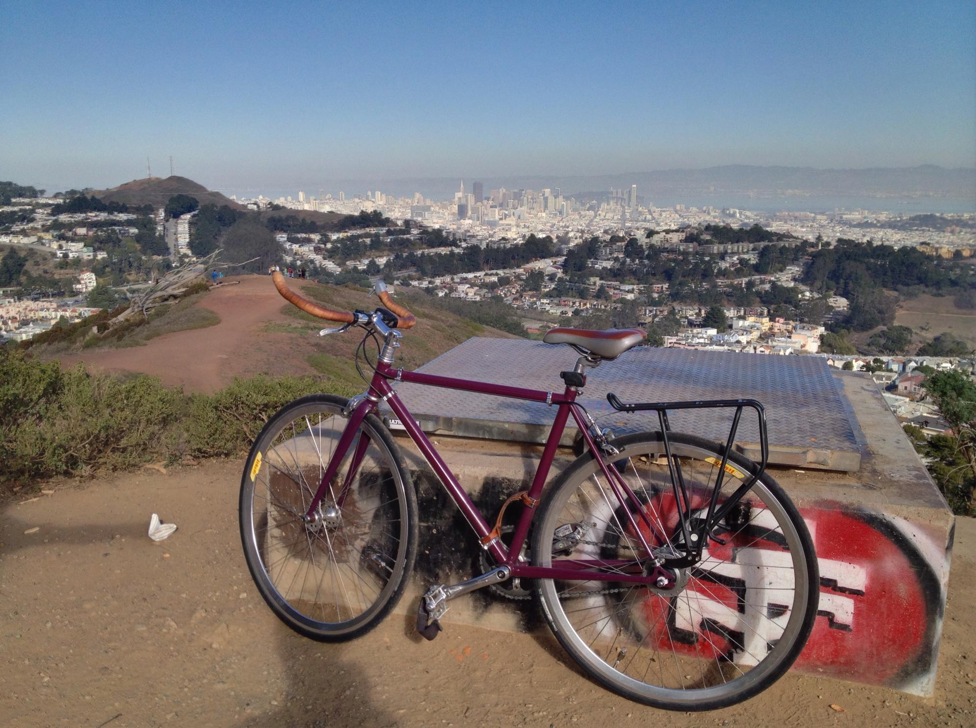 2012 Mission Bicycles Valencia Purple