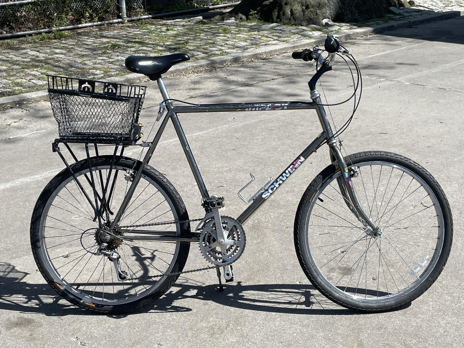 Schwinn Impact Silver, gray or bare metal