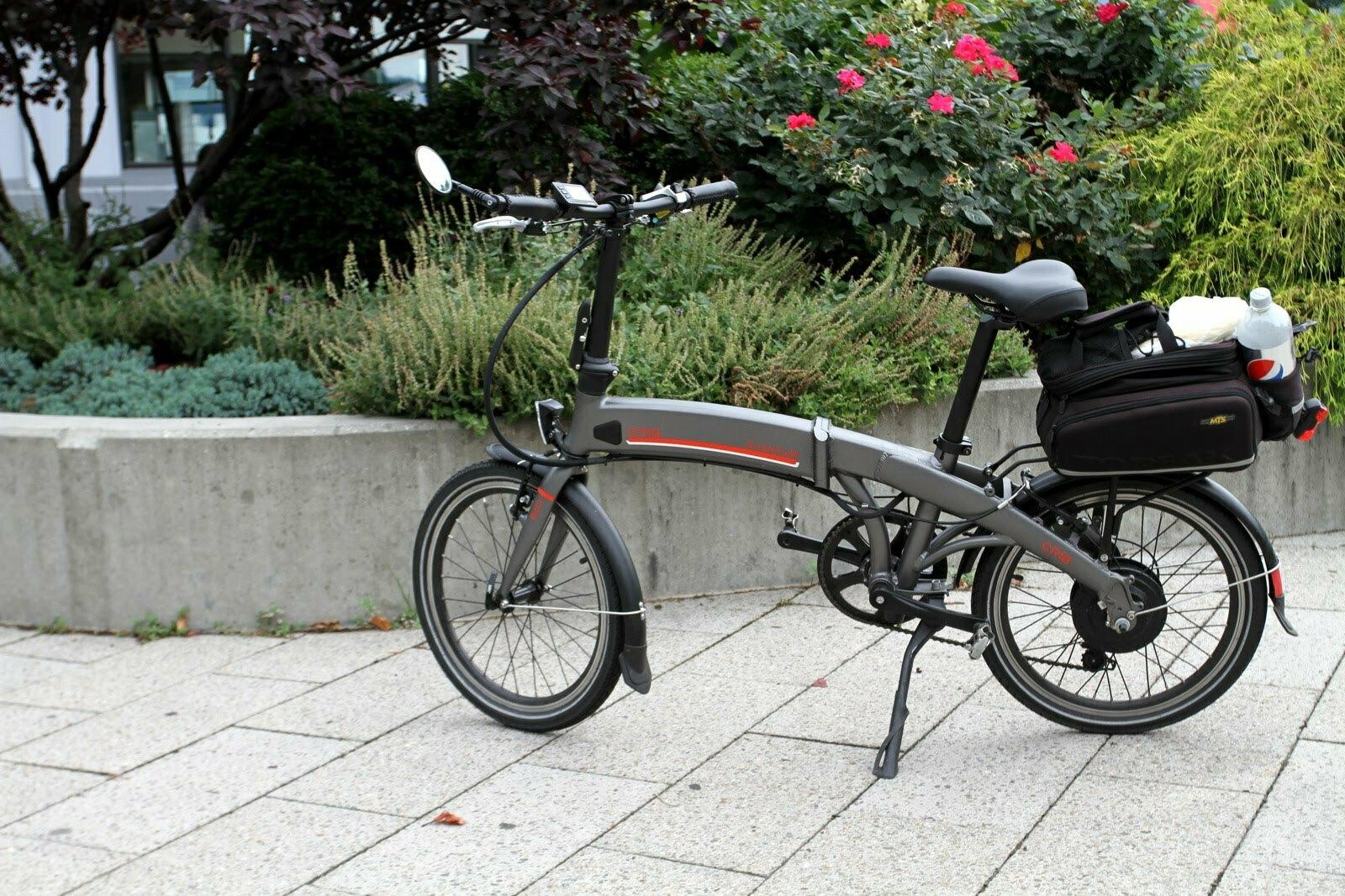 2018 Quantum Ebike CR18 Silver, gray or bare metal