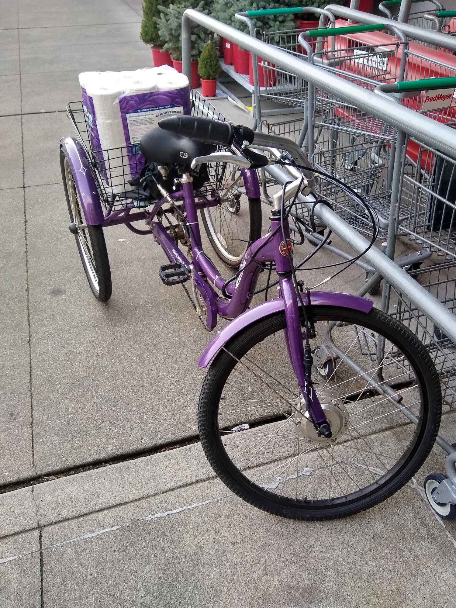 2016 Schwinn Meridian tricycle Purple