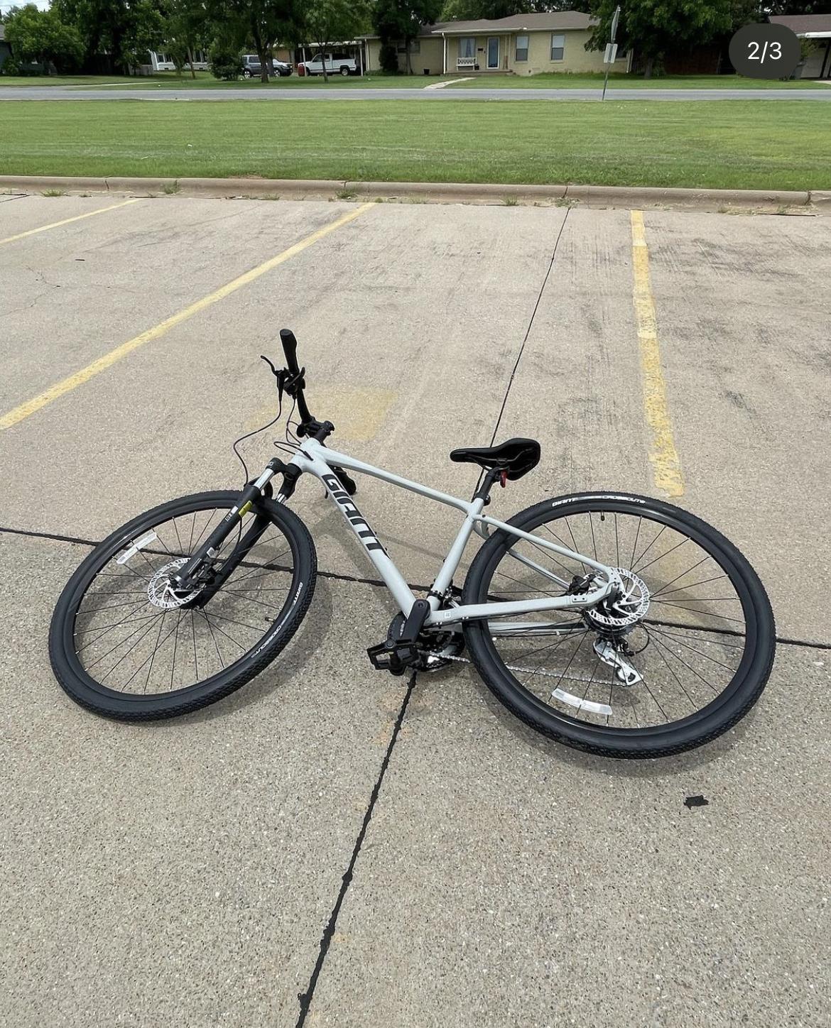 2021 Giant ROAM 3 Disc Silver, gray or bare metal