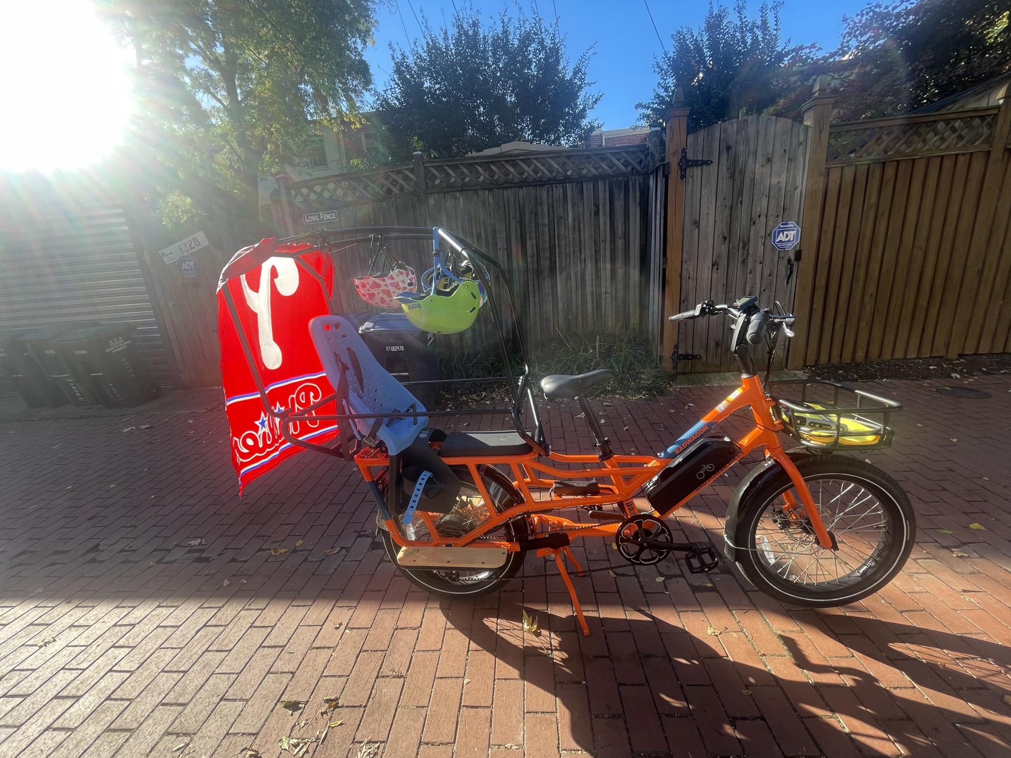 2022 Rad Power Bikes Radwagon Orange