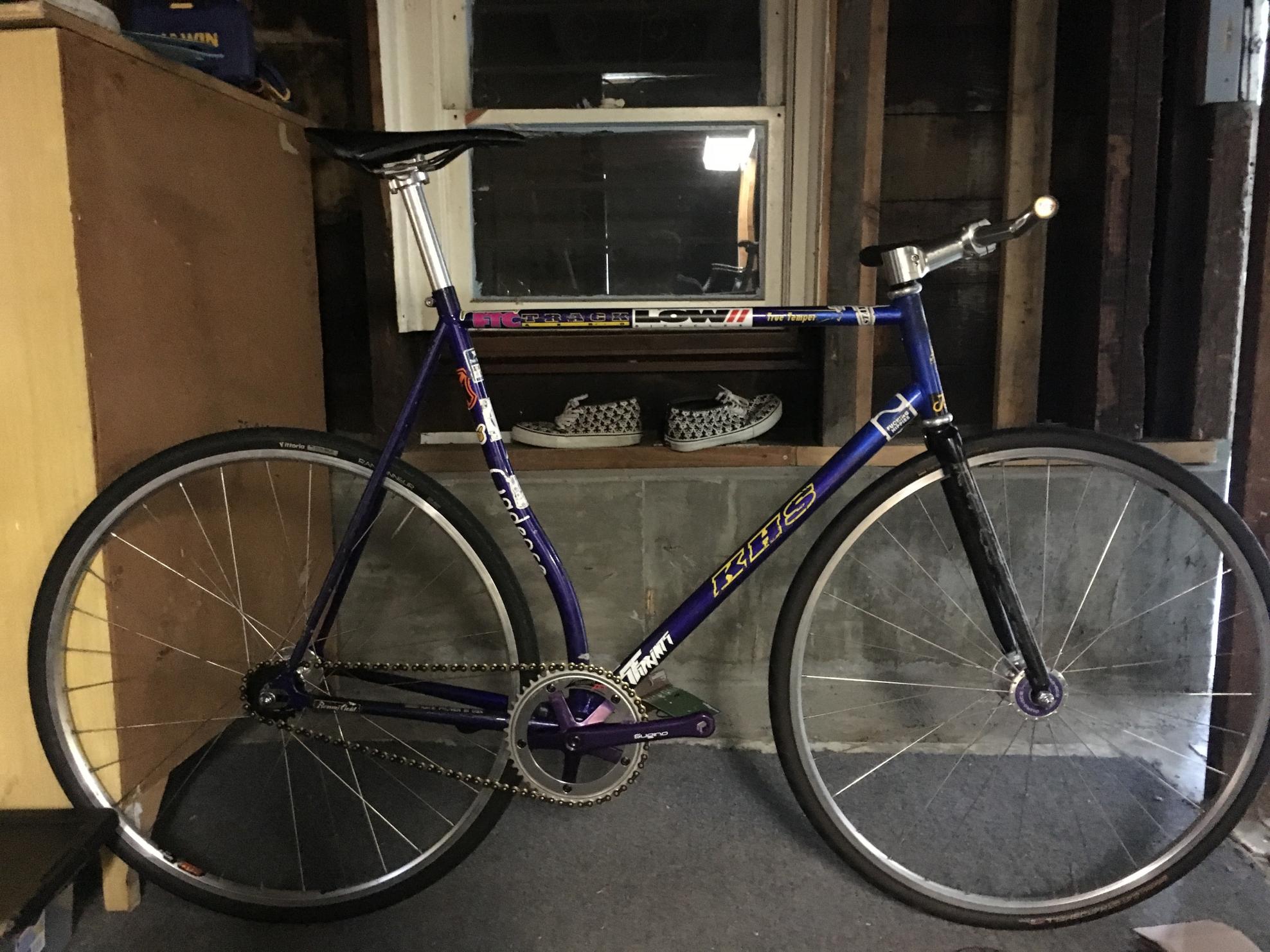 1996 KHS Bicycles Flight 1000 Purple and Blue