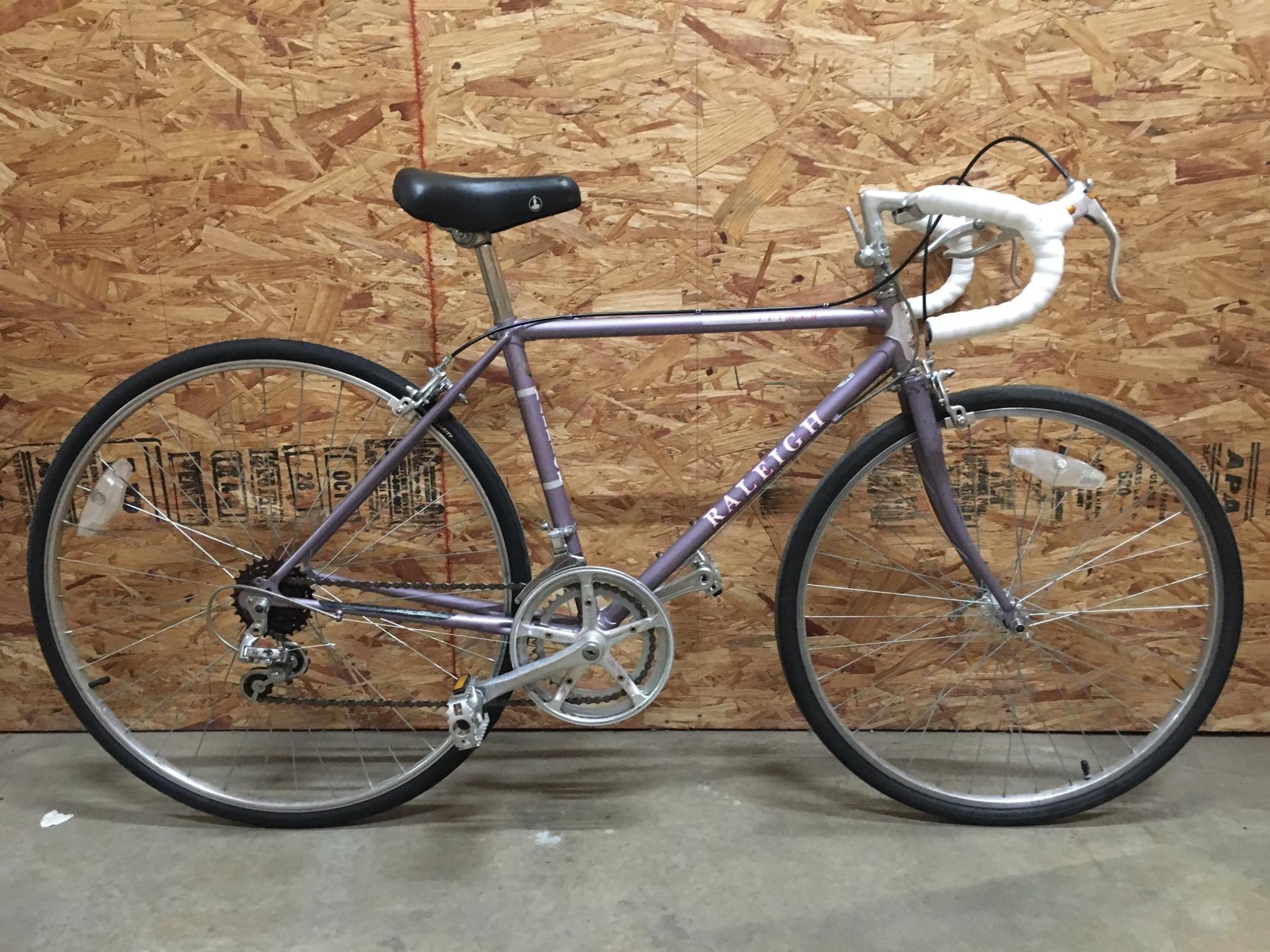 Raleigh 12 speed Purple