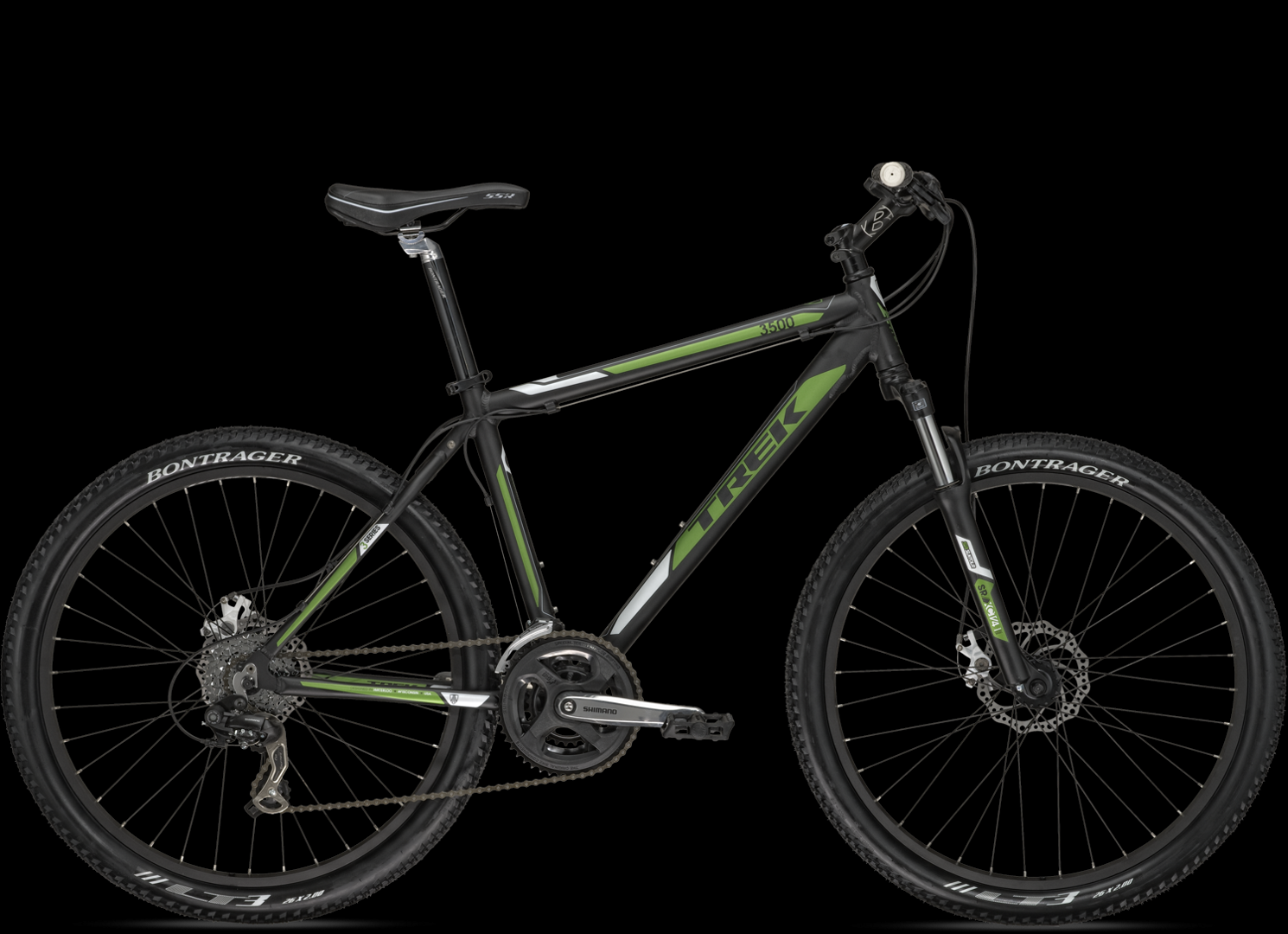 Trek 3500  Green and Black