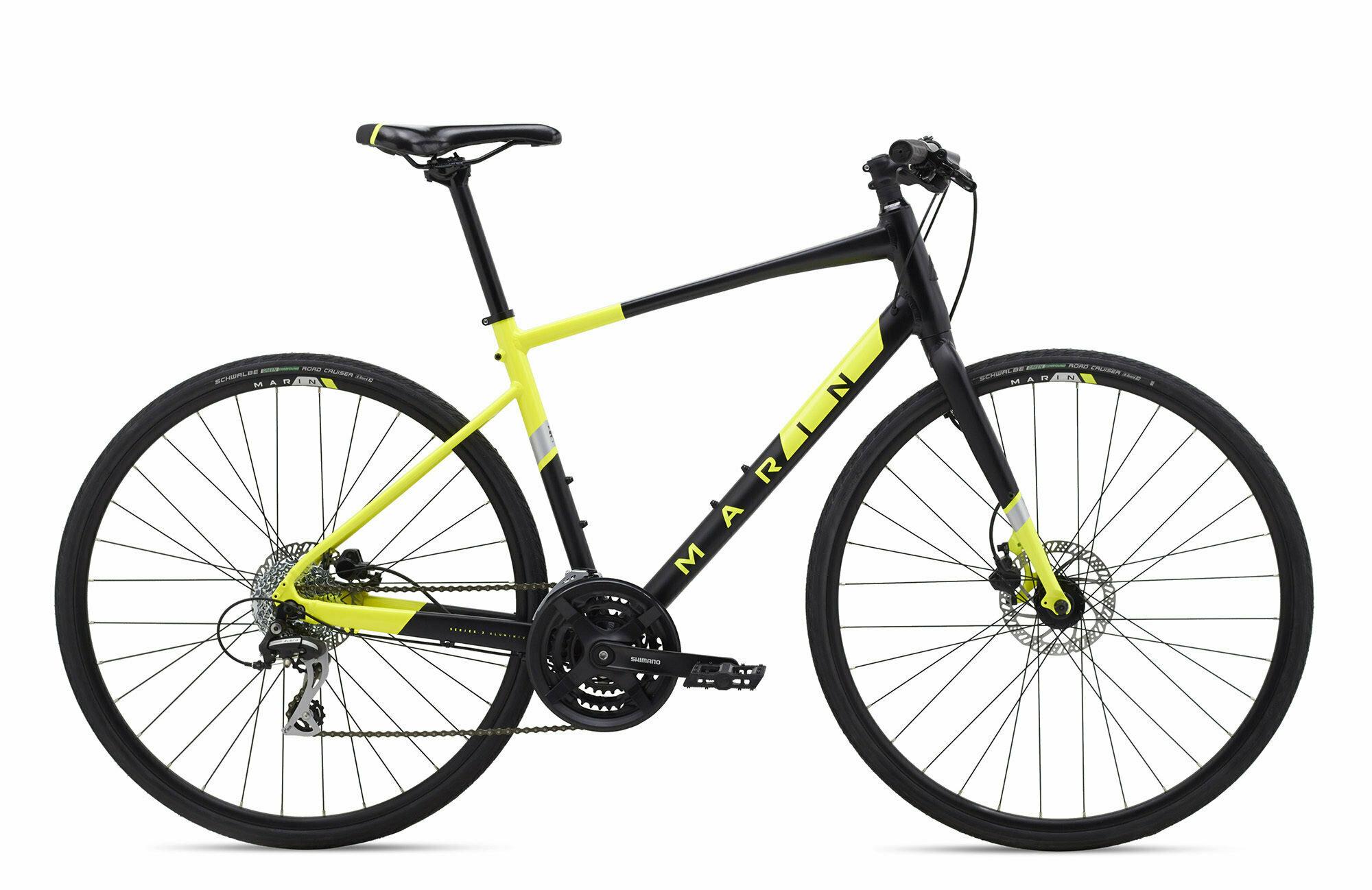 2019 Marin Bikes Fairfax 2 Yellow or Gold and Black