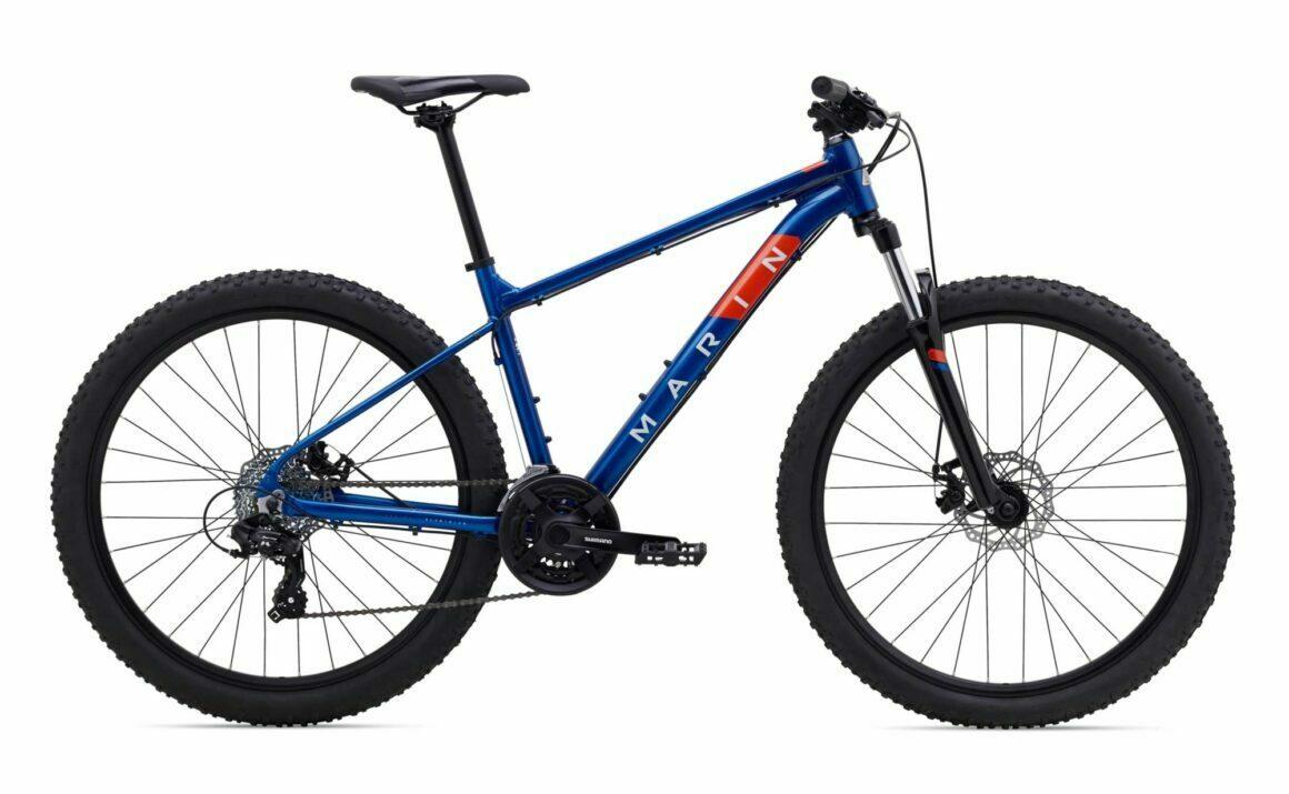 2022 Marin Bikes Bolinas Ridge 1 Blue and Orange