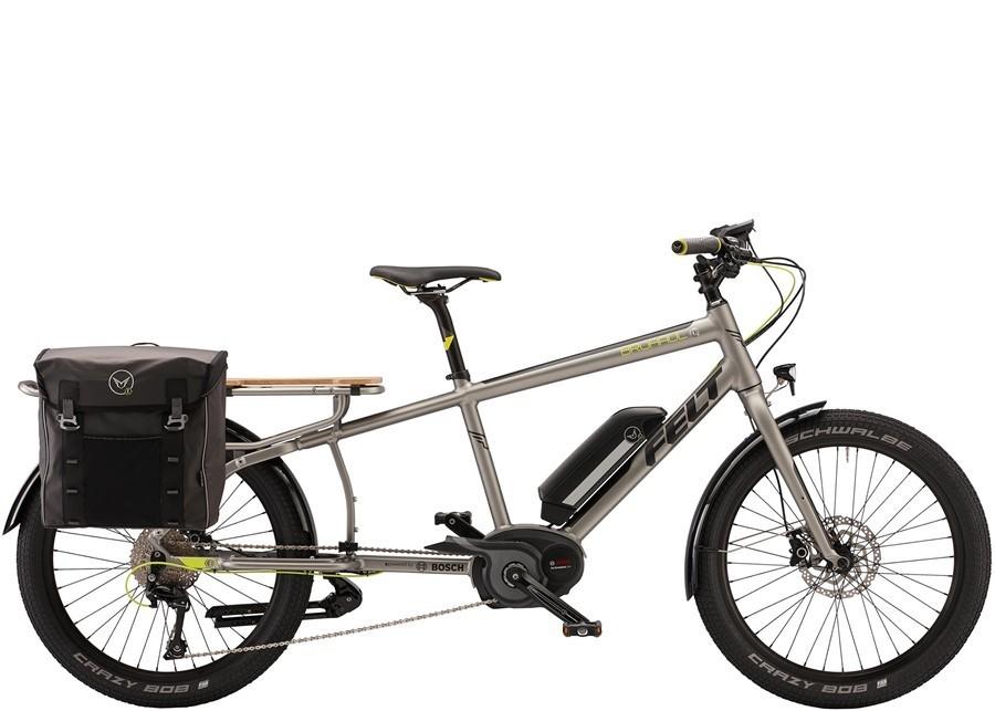 2015 Felt BREWHALL cargo bike (rear storage) Silver or Gray