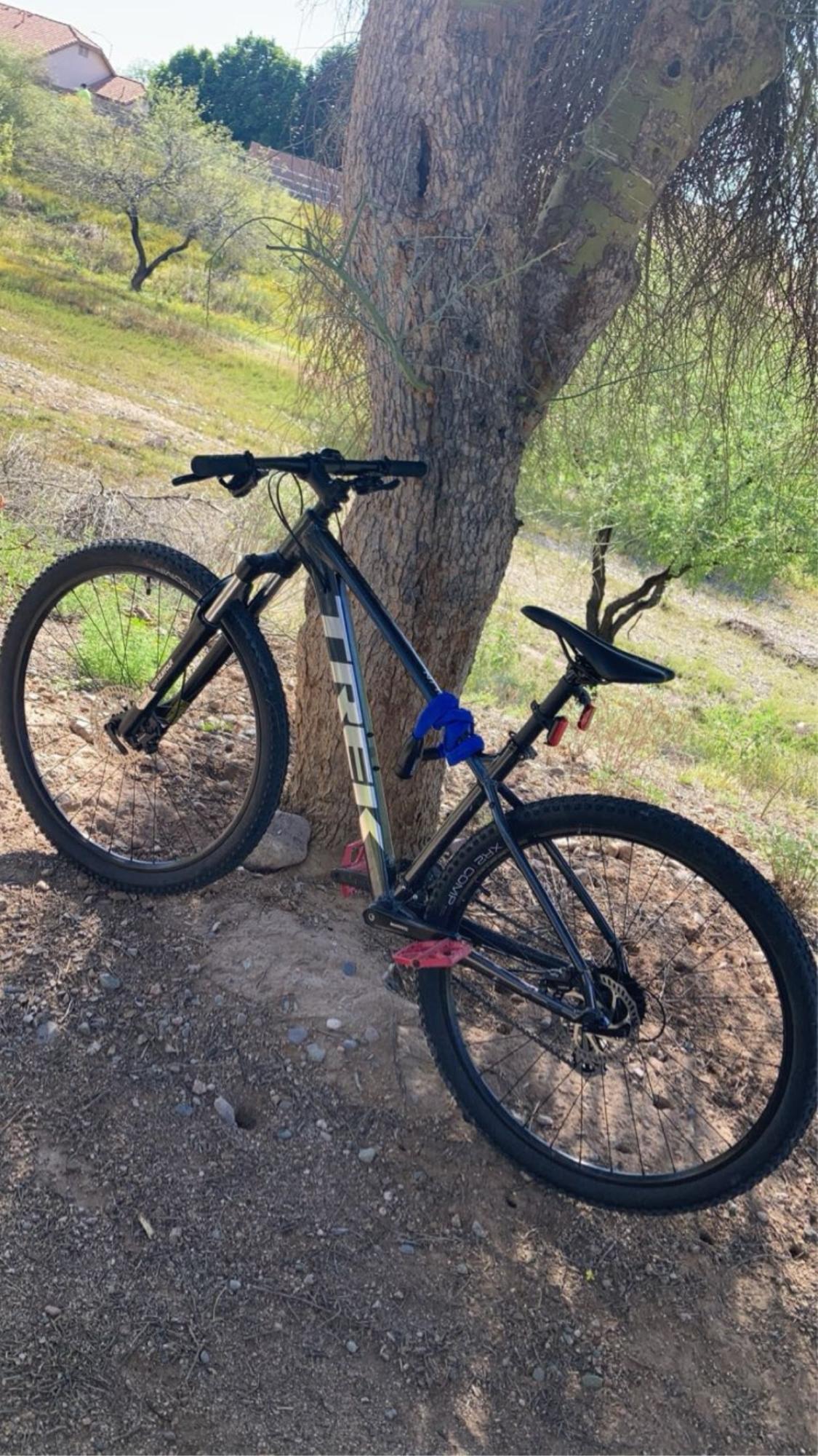 2019 Trek Marlin 5 Silver, gray or bare metal