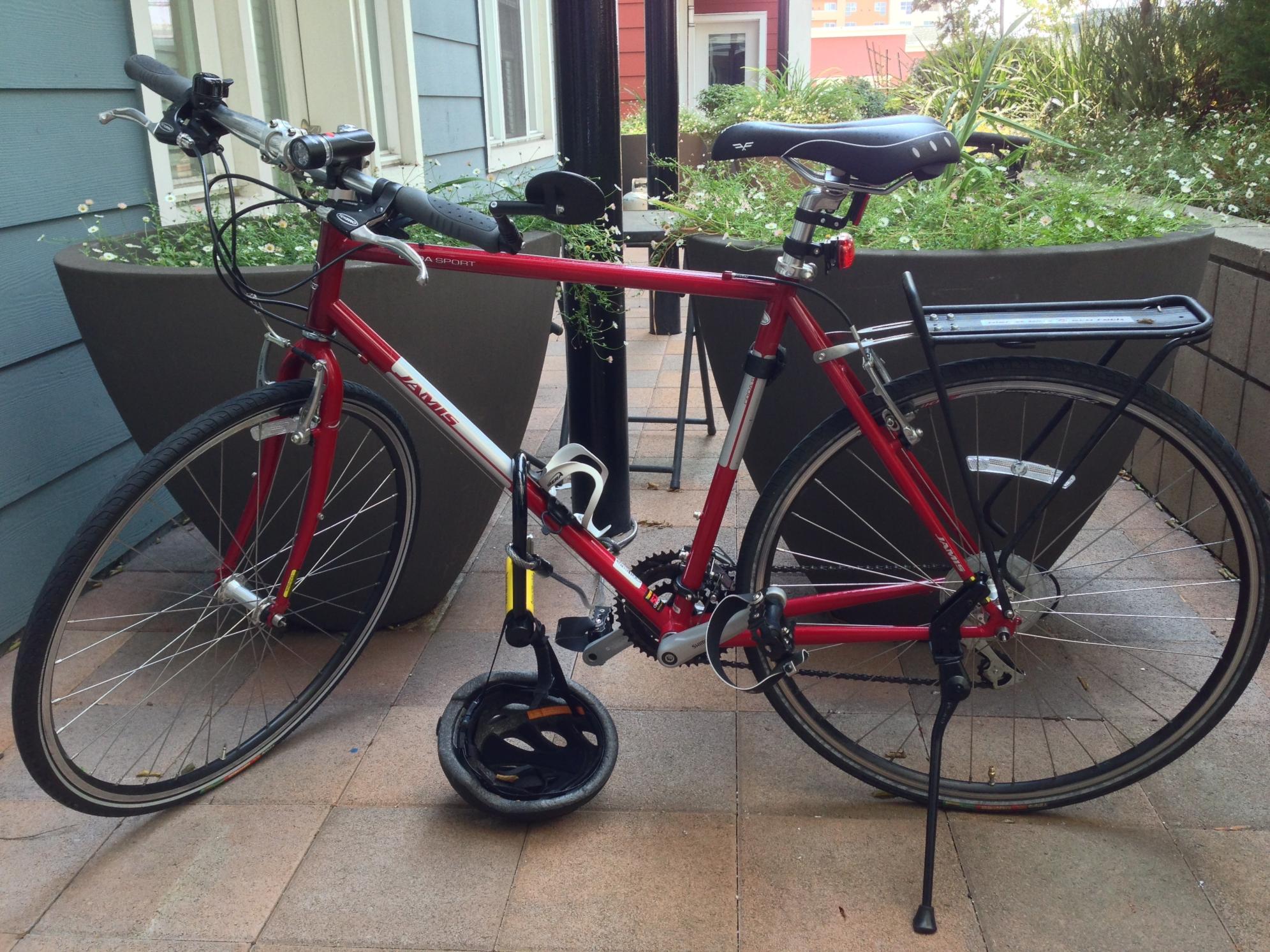 Jamis Coda Sport  Red and Silver or Gray